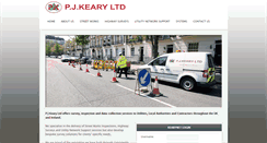 Desktop Screenshot of pjkeary.co.uk